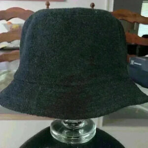 Vintage Polyester Fleece Bucket Hat